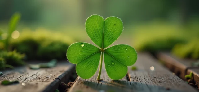 Trèfle à 5 ou 6 feuilles : mythe, rareté et signification porte-bonheur